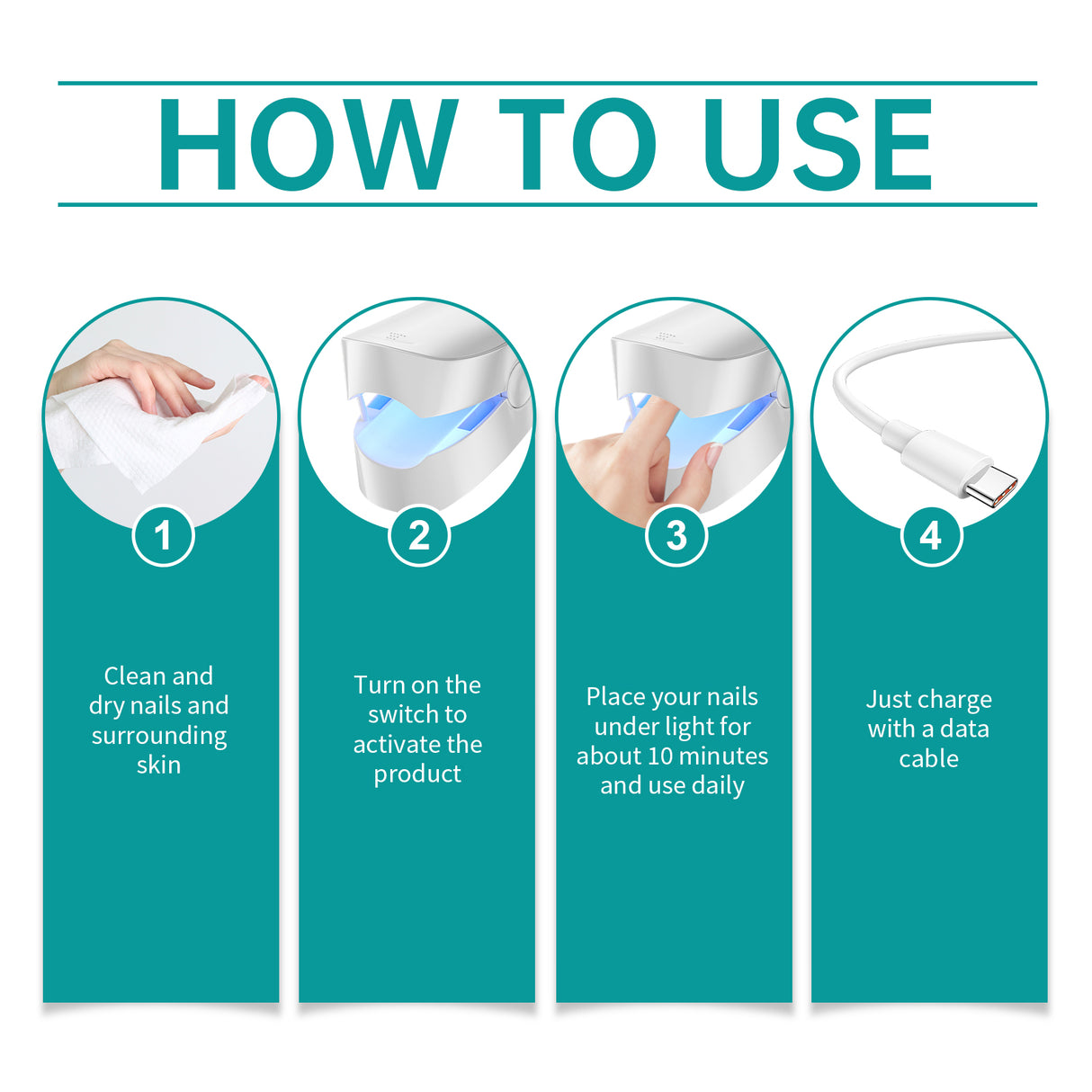 Body Care Irradiation Device Relieves Body Functions Rejuvenate Maintenance Comfortable Nail Care Device - V.I.P Digital Presence