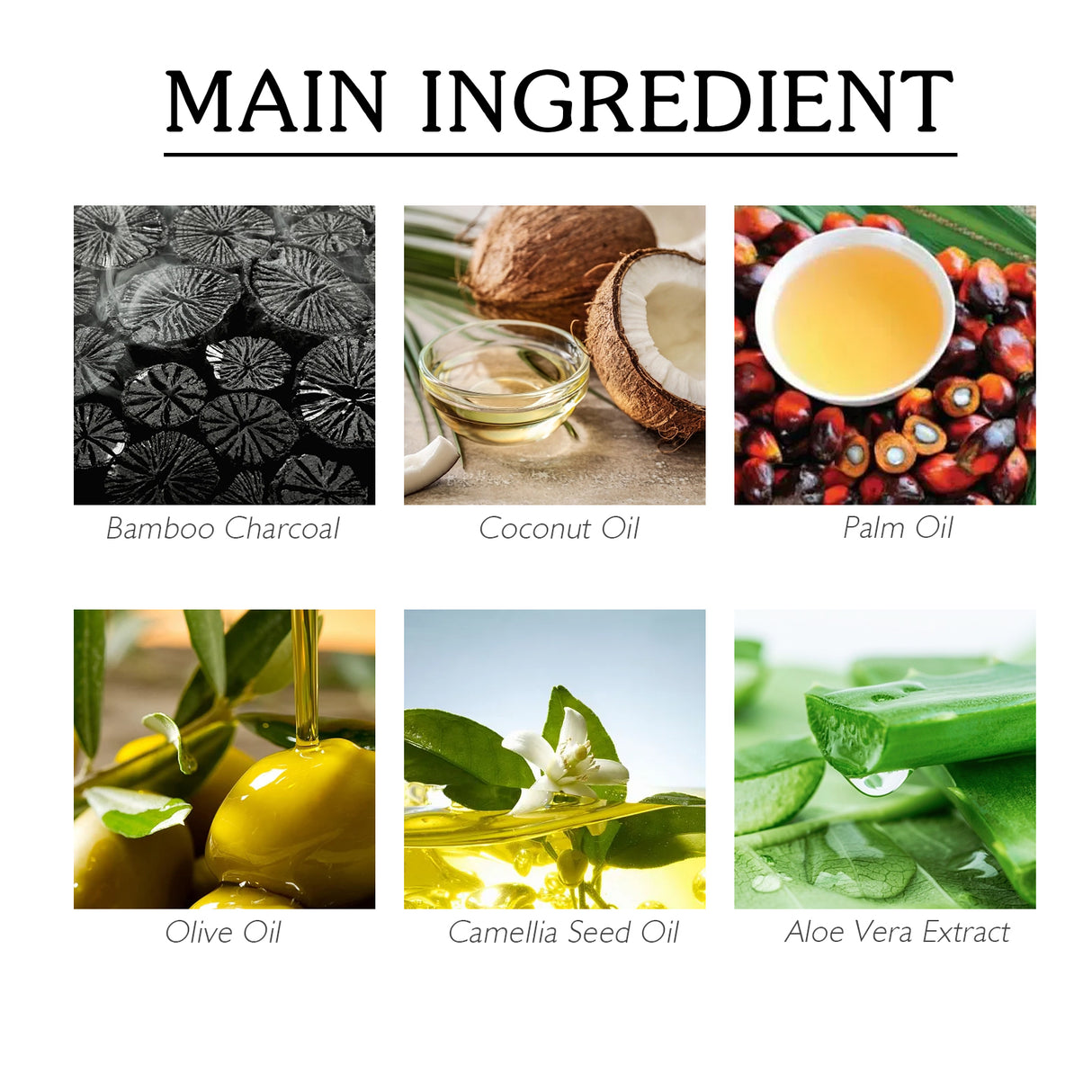 Bamboo Charcoal Black Prickly Skin Soap, Bamboo Charcoal Brightening Skin Whitening Body Cleansing Soap - V.I.P Digital Presence