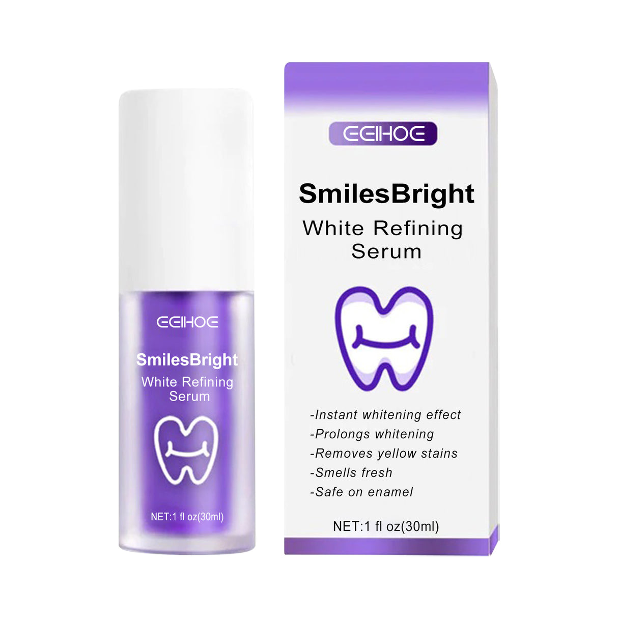 Purple Whitening Toothpaste, Cleans Stains And Odors Brightening Teeth Care Gums Toothpaste - V.I.P Digital Presence