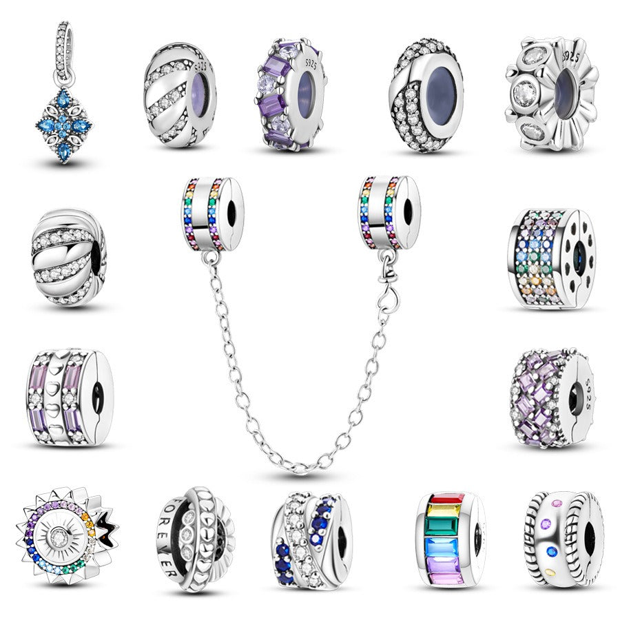 Pendant beads, emerald shaped isolation beads, DIY beads, bracelets, necklaces - V.I.P Digital Presence