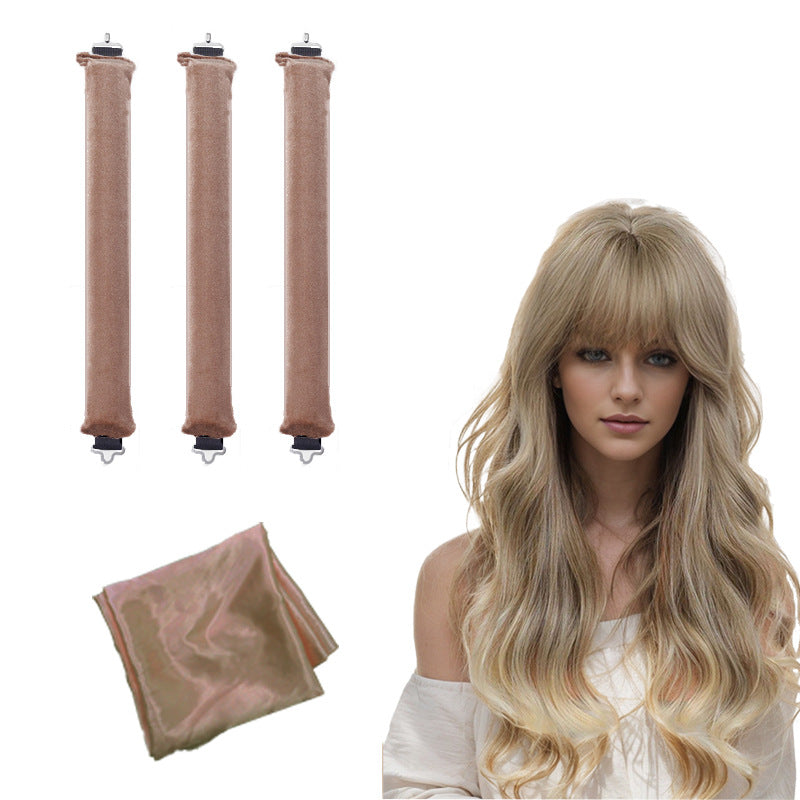 Sleeping lazy heatless hair curler simple big wave bold curling iron - V.I.P Digital Presence