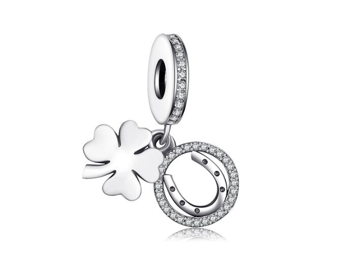 Jewelrypalace 100% 925 Sterling Silver Charms 4 Leaf Clover Charms Beads fit Bracelets Anniversary Gifts Fashion DIY Jewelry - V.I.P Digital Presence