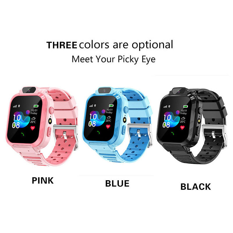 Children's Smart Phone Watch Waterproof Q12 English Multi Language GPS Positioning - V.I.P Digital Presence