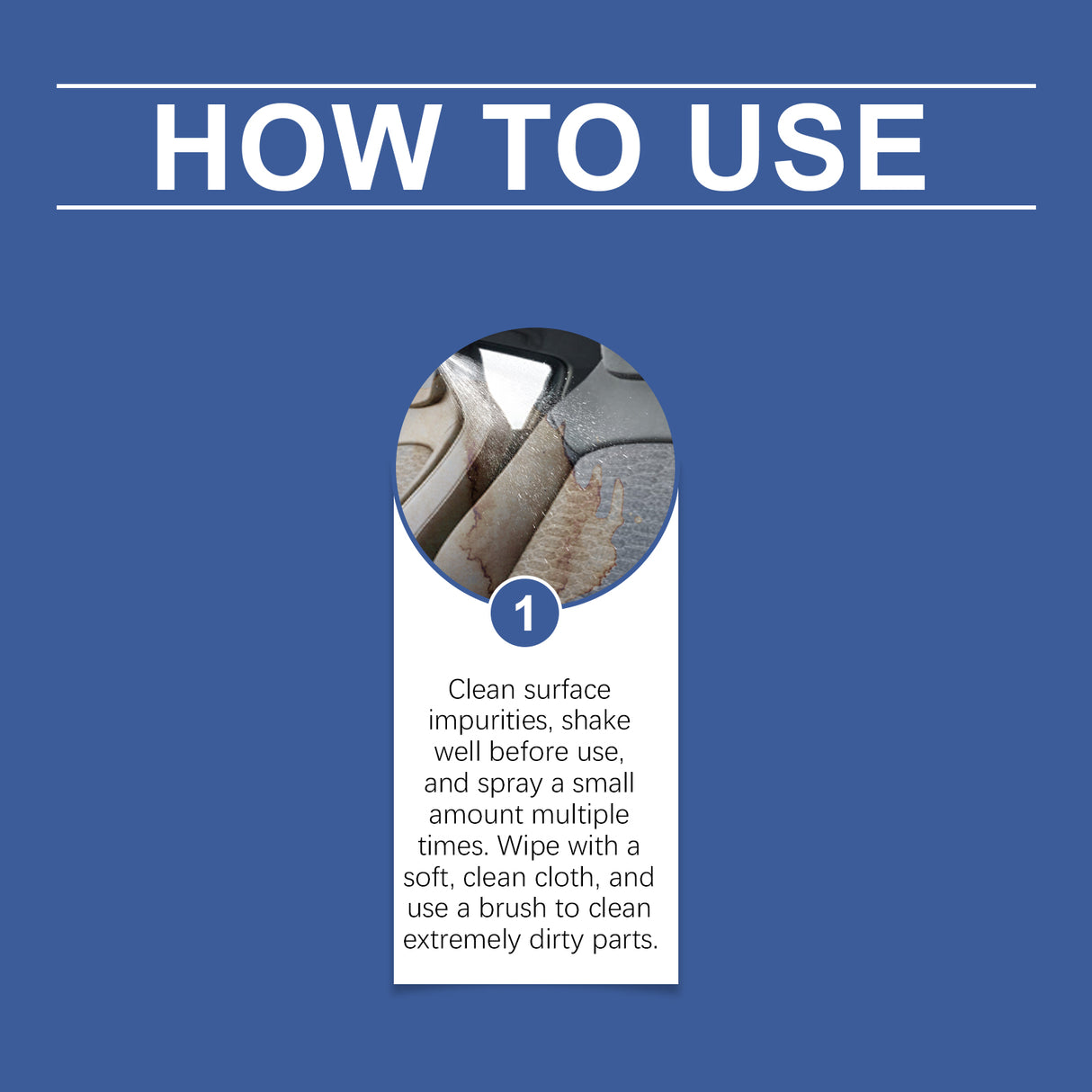 Multi-Purpose Automotive Interior Foam Cleaner, Automotive Leather Fabric Plastic Interior Cleaner - V.I.P Digital Presence