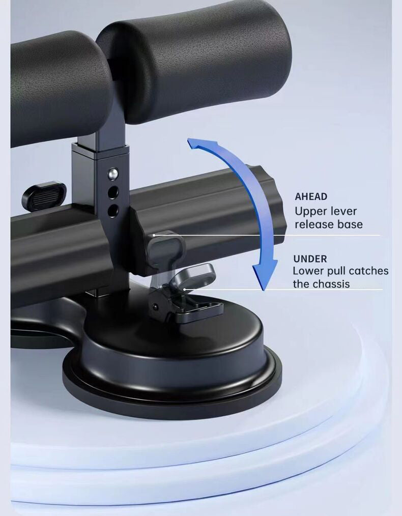 Portable Self-Suction Sit-up Bar Abdominal Core Trainer Movement Auxiliary Device Adjustable Sit Up Assistant - V.I.P Digital Presence