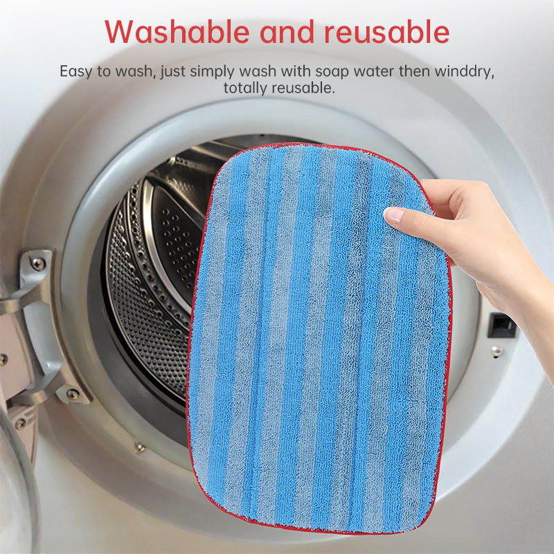 GreeSuit Microfiber Steam Mop Pads, compatible with McCulloch MC1375/MC1385, replace A1375 - 100/101. - V.I.P Digital Presence