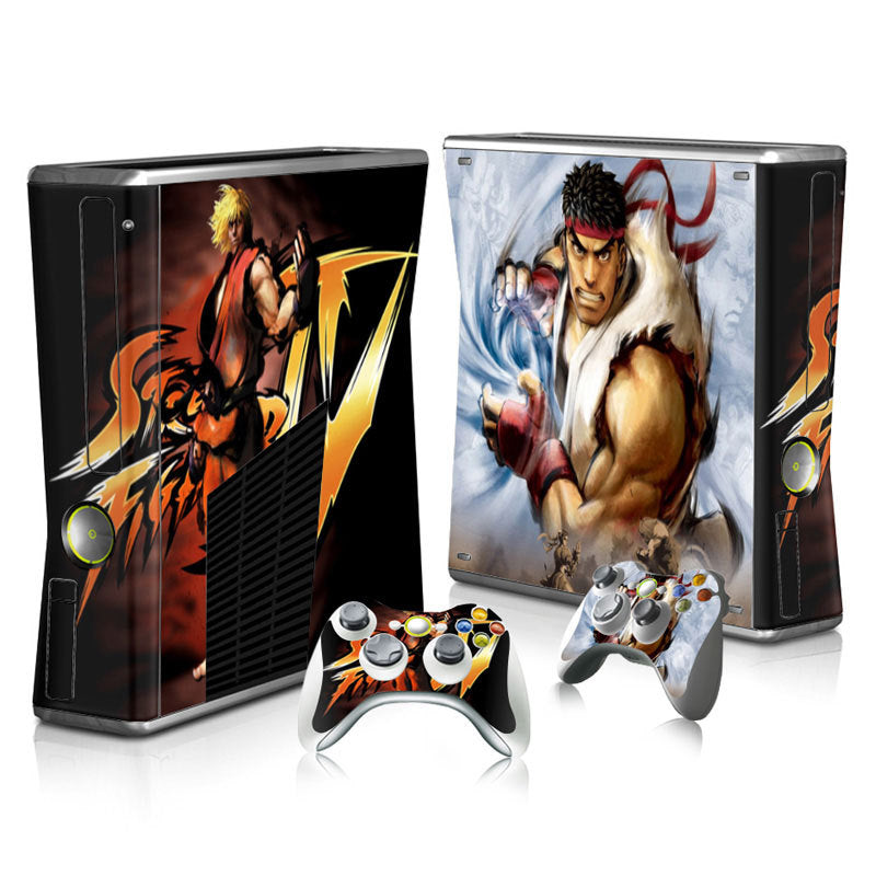 Xbox 360 Slim Full Body Color Membrane Stickers with Scratch-Resistant Protection - V.I.P Digital Presence