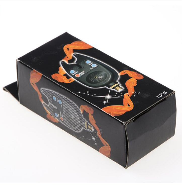 Fishing Bite Alarm with 2 LEDs Blue Light Adjustable Tone Volume Sensitivity Sound Fish Bite Alarm Waterproof Fishing Tool