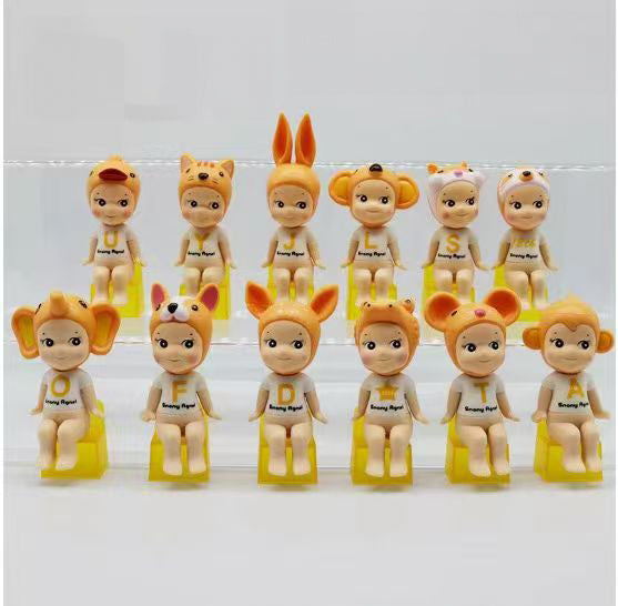 Party Angel Cheek Blind Box Car Ornament Mobile phone Decoration Handmade Anime Doll Finished End Box - V.I.P Digital Presence