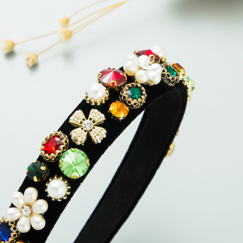 Fashion Baroque Court Headband Women's Luxury Fine Edge Premium Headwear - V.I.P Digital Presence