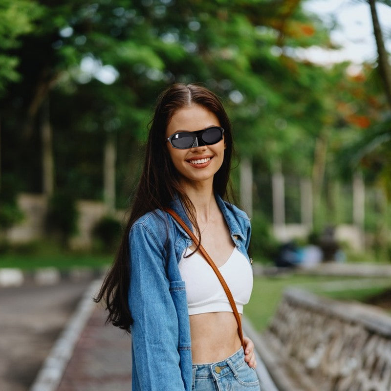 2025 Men's Outdoor Sunglasses: Y2K Cycling/Driving, Polarized, Windproof, INS Trendy - V.I.P Digital Presence