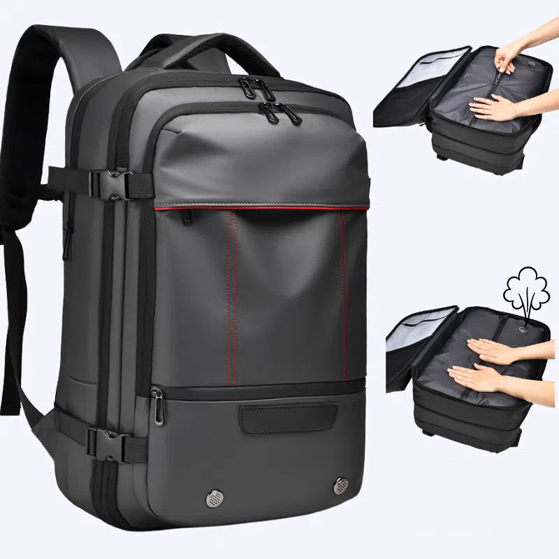 Men's Backpack Business Travel Backpack Large Capacity Expansion Multifunctional Vacuum Compression Backpack for Men - V.I.P Digital Presence