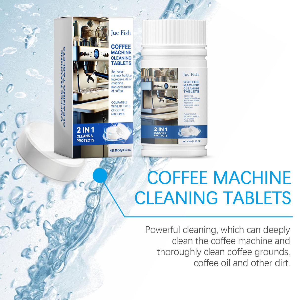 Coffee Machine Cleaning Sheet, Clean Coffee Machine Filter To Remove Dirt Stains Maintenance Refurbished Cleaning Sheet - V.I.P Digital Presence