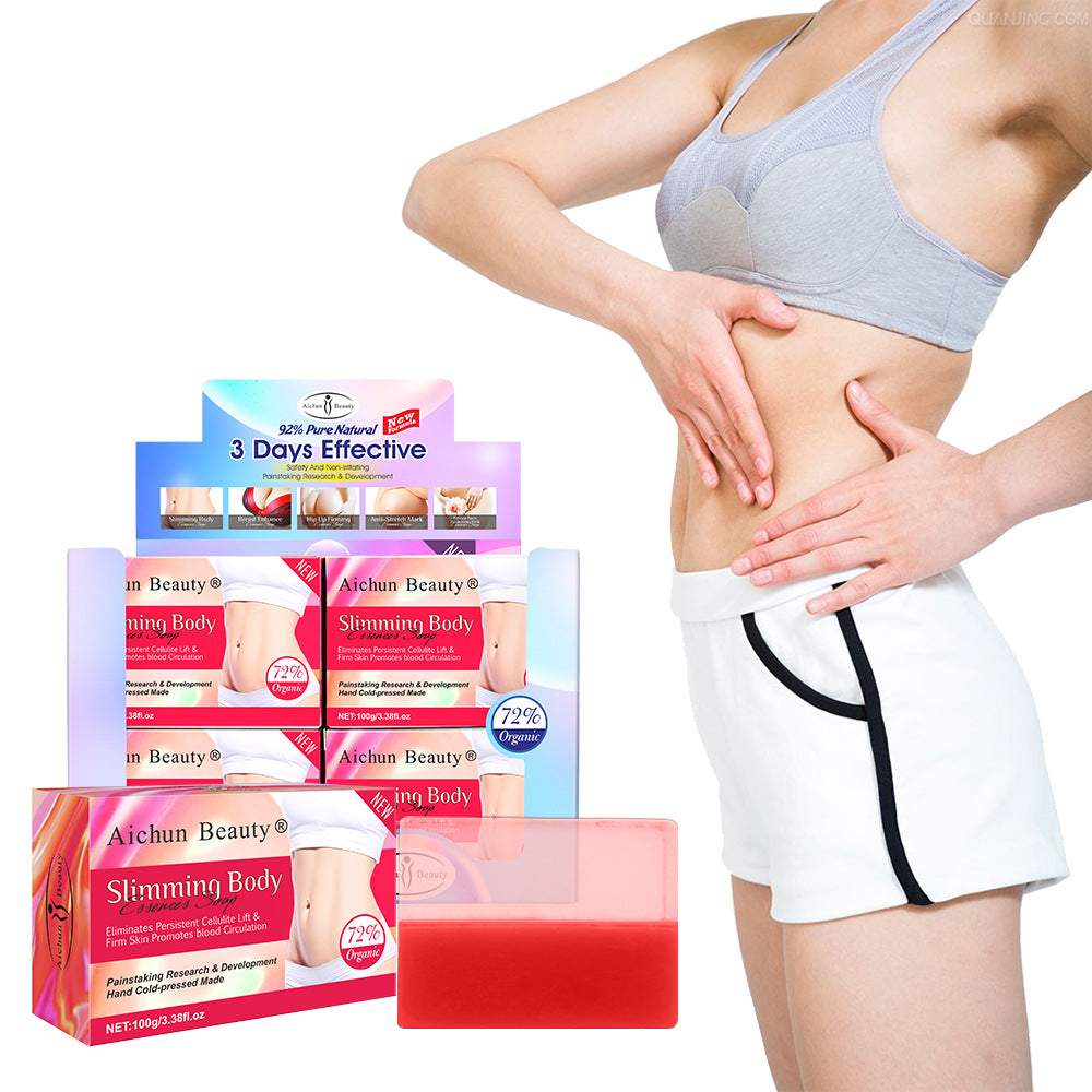 Body Sculpting Two-Color Handmade Soap Body Skin Curve Lift Moisturizing Moisturizing Mild Skin Care Handmade Soap - V.I.P Digital Presence