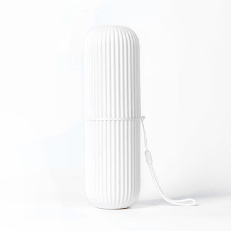 Plastic toothbrush box portable toothbrush cup brushing teeth mouthwash cup and dental cylinder - V.I.P Digital Presence
