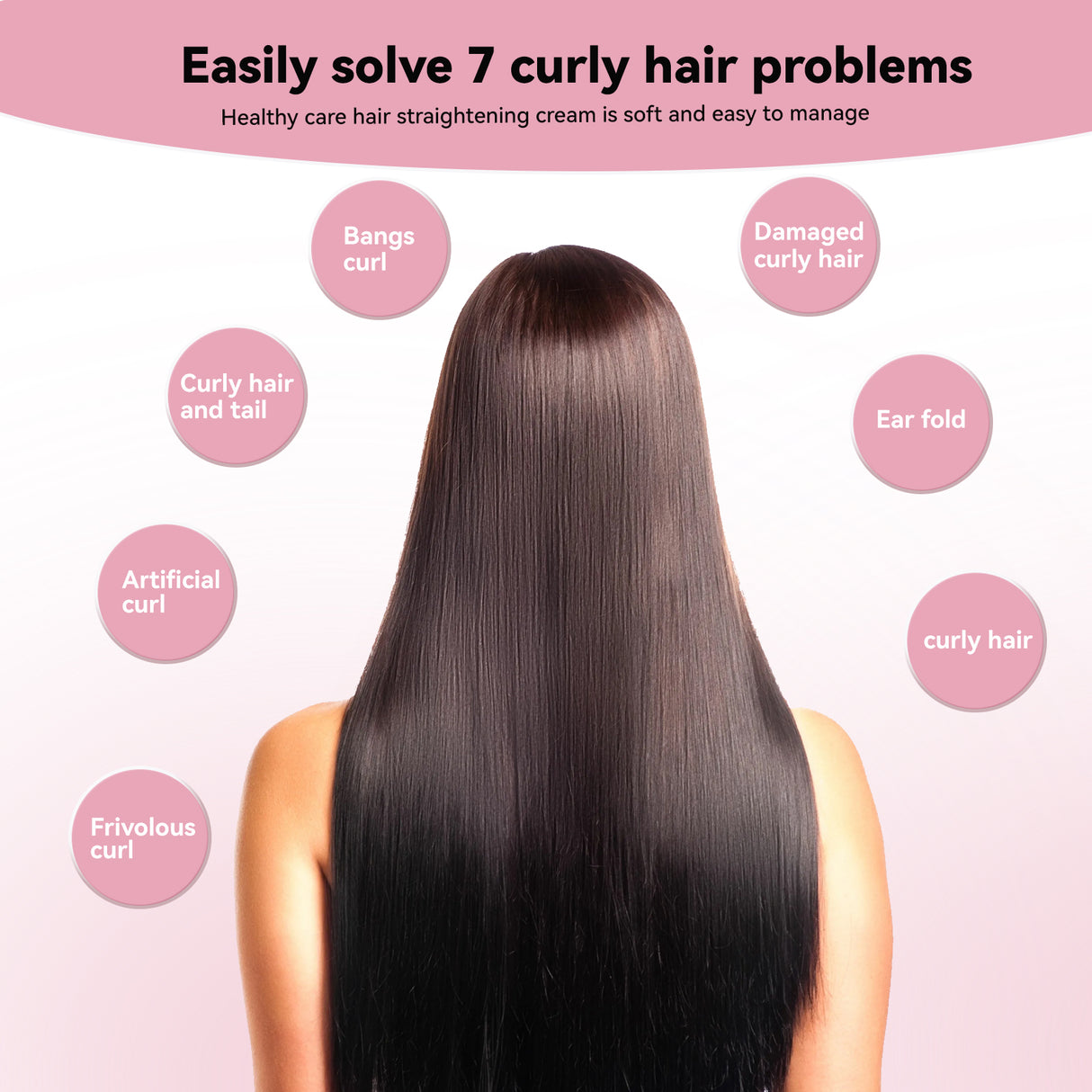 Hair Straightening Cream, Hair Care Smooth Smooth Smooth Hair Care Cream - V.I.P Digital Presence