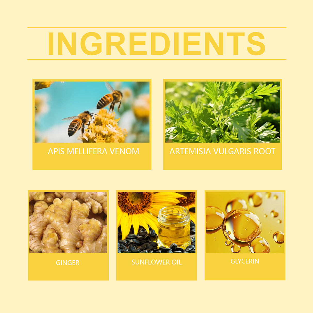 Bee Venom Men's Chest Care Oil Men's Improved Chest Contour Massage Care Essential Oil