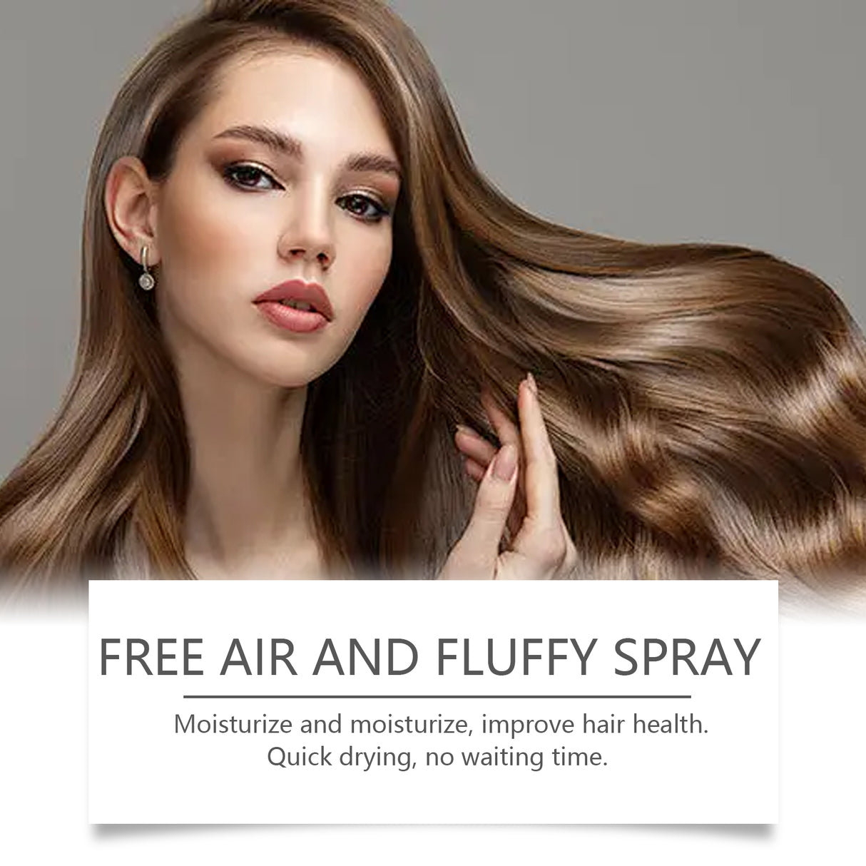 Free Air And Fluffy Spray, Lazyless Leave-In Spray Hair Feels Fluffy And Not Greasy - V.I.P Digital Presence