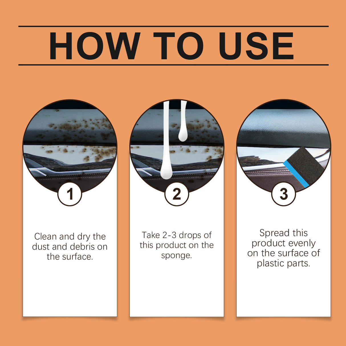 Automotive Plastic Retreader Interior Parts Stain Cleaning, Blackening And Brightening Care Plastic Retreader - V.I.P Digital Presence