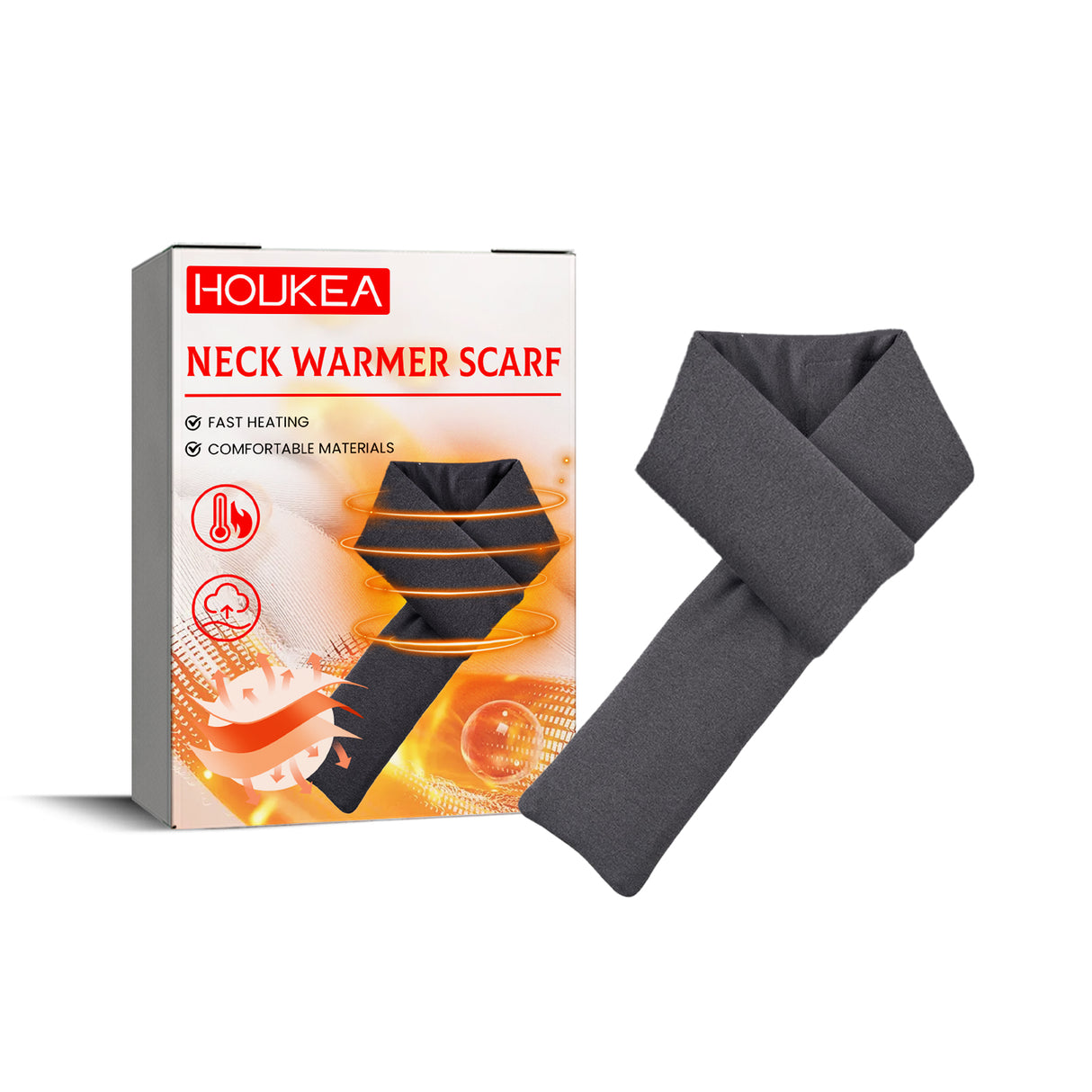 HouKea Heating Scarf, Winter Neck Protector Hot Compress Neck Cover Cold Anti-Freezing Warm Heat Scarf Warm Baby - V.I.P Digital Presence