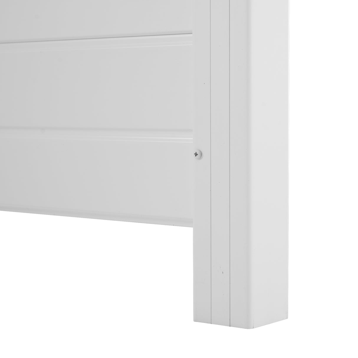 Privacy Fence Panels Kit Air Conditioner Trash Can Enclosure Vinyl white color - V.I.P Digital Presence