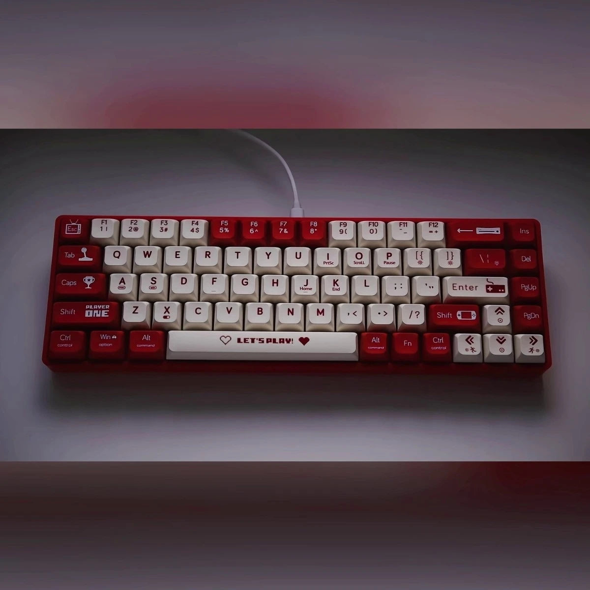 AK680 Mechanical Keyboard Gaming Mini Keyboard Notebook - V.I.P Digital Presence