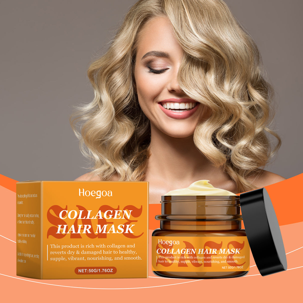 Moisturizing And Repairing Hair Mask Nourishes And Repairs Hair, Smoothing Hair, Alleviating Frizz And Tangling Hair Mask - V.I.P Digital Presence