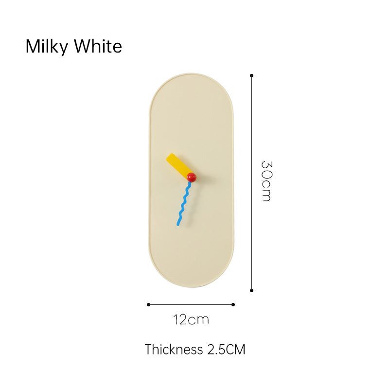 Dopamine - themed wall - mounted clock for home decor. Suitable for living rooms, a great kids' gift, modern - designed with a s - V.I.P Digital Presence