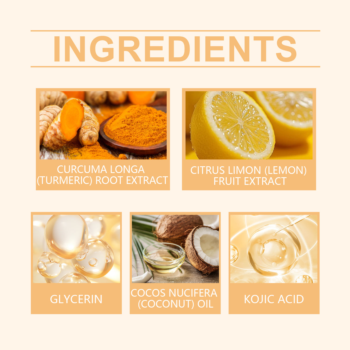 Lemon Turmeric Acid Soap Cold Wash Bath Gentle Cleansing Skin Care Facial Body Universal