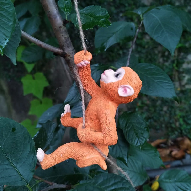 Outdoor Climbing Little Monkey Little Squirrel Flower Pot Hanger - V.I.P Digital Presence