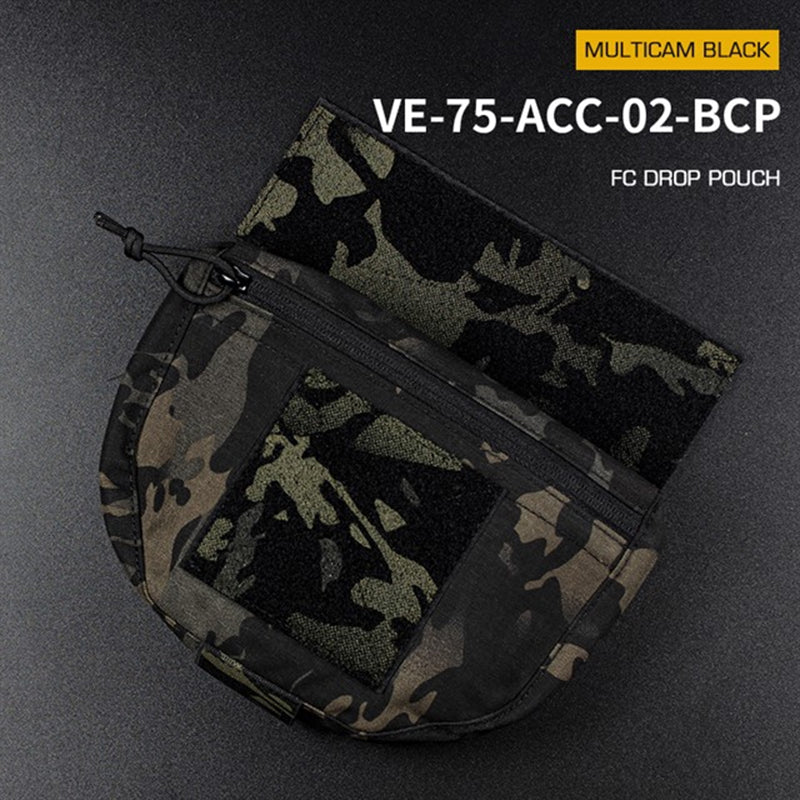 Tactical Hunting Vest with Drop Pouch, for Airsoft & CS, Outdoor Sports - V.I.P Digital Presence