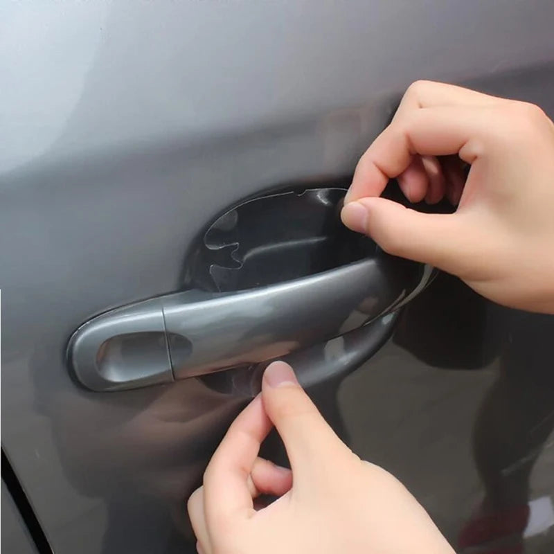 4Pcs/LOT Car Handle Protection Film Car Exterior Transparent Sticker Automotive Auto Accessories Car Styling Car sticker - V.I.P Digital Presence