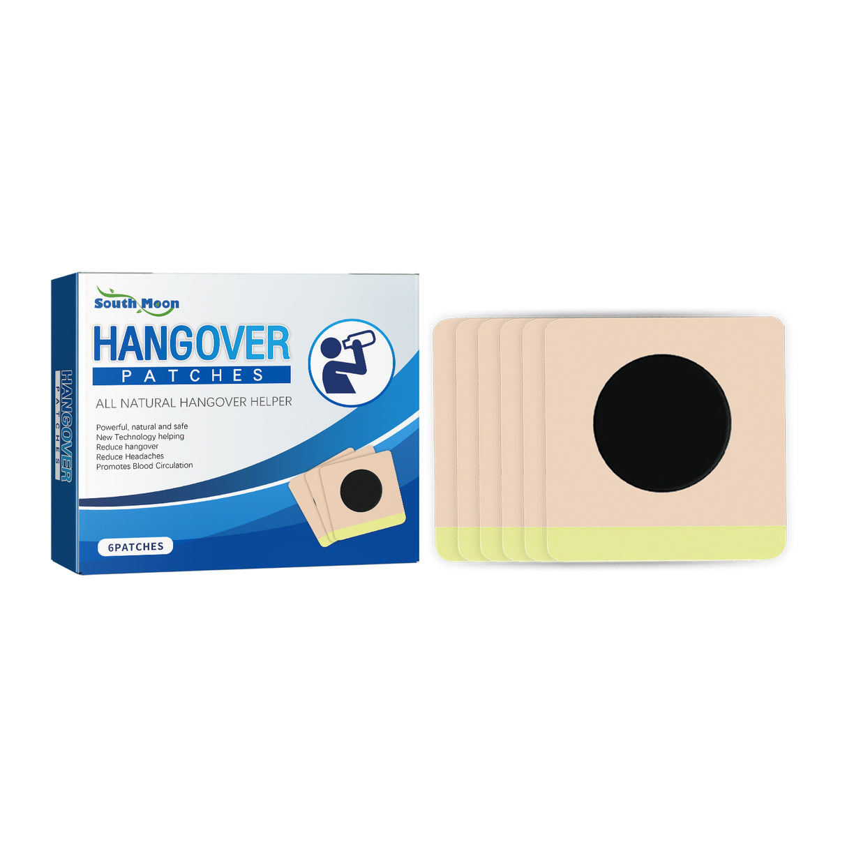 Hangover Patches, Relieve Discomfort After Drinking Hangover Cure Body Care Hangover Stickers - V.I.P Digital Presence