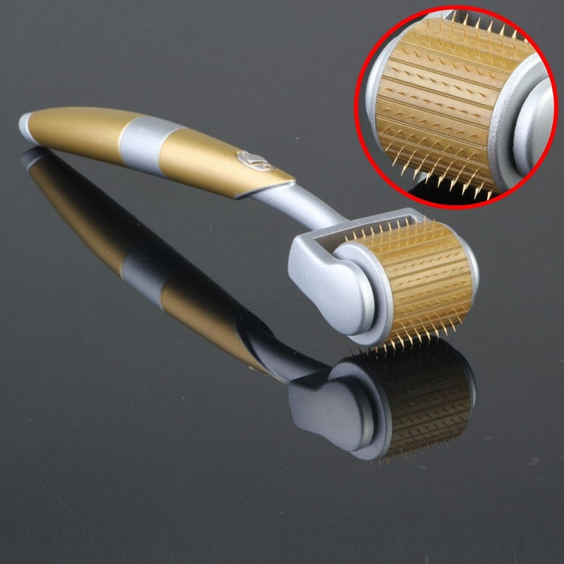 ZGTS192 Derma Roller Titanium Stainless Steel Needles For Facial Skin Care Microneedle Derma Rollering Therapy - V.I.P Digital Presence