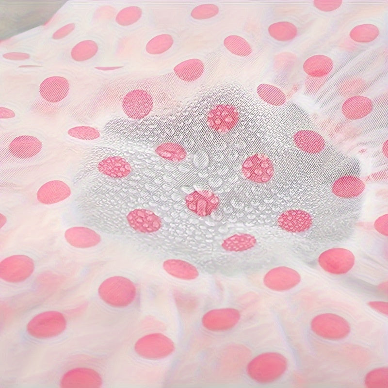 Thickened Shower Cap Wholesale Non-disposable Waterproof Polka Dot PVC Adult Bath Cap PE Oil-proof - V.I.P Digital Presence