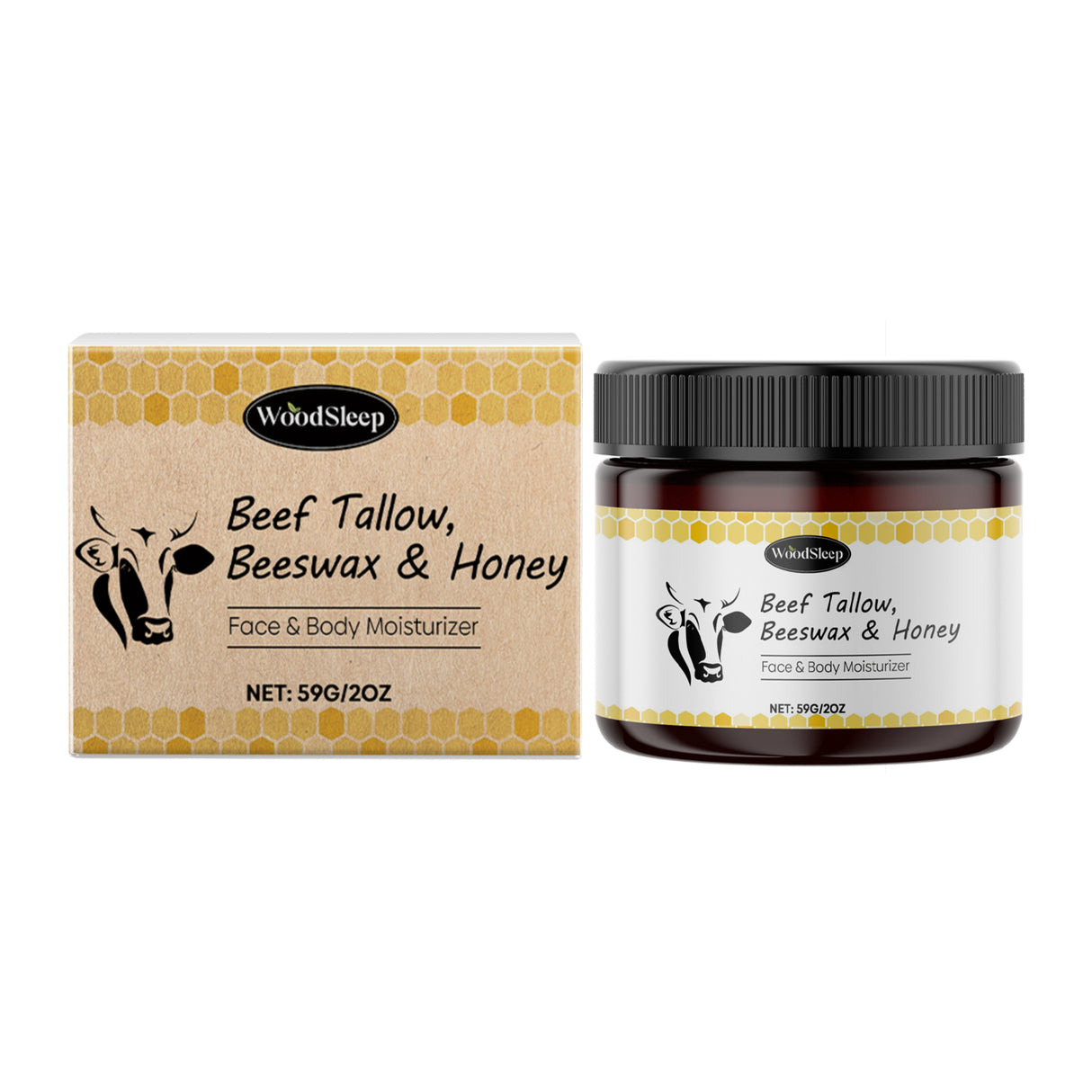 Honey Tallow Moisturizer Hydrates And Nourishes Skin And Improves Dry And Tender Skin Body Cream