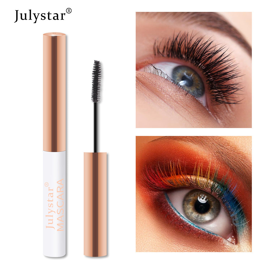 Eyelash Foundation Cream Waterproof Anti Sweat Not Dizzy Dye Slender Long Curl Warped Thick Color Mascara - V.I.P Digital Presence