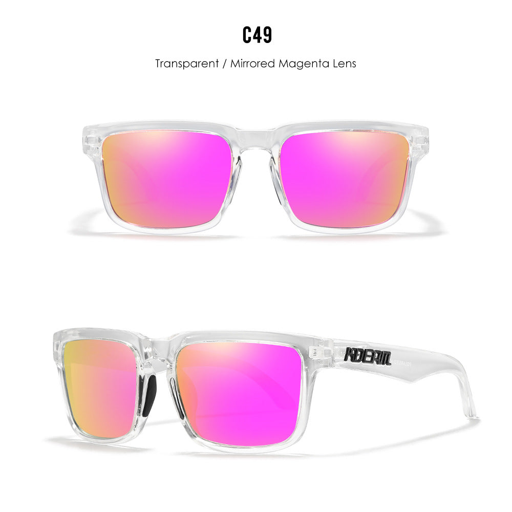 Classic polarized sunglasses for men and women ultra light driving glasses colorful real film sunglasses - V.I.P Digital Presence