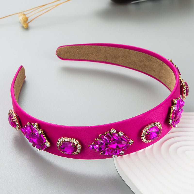 New Ins Fashionable Retro Baroque Headband South Korean High Sense Hair Accessories Face Wash Headwear - V.I.P Digital Presence