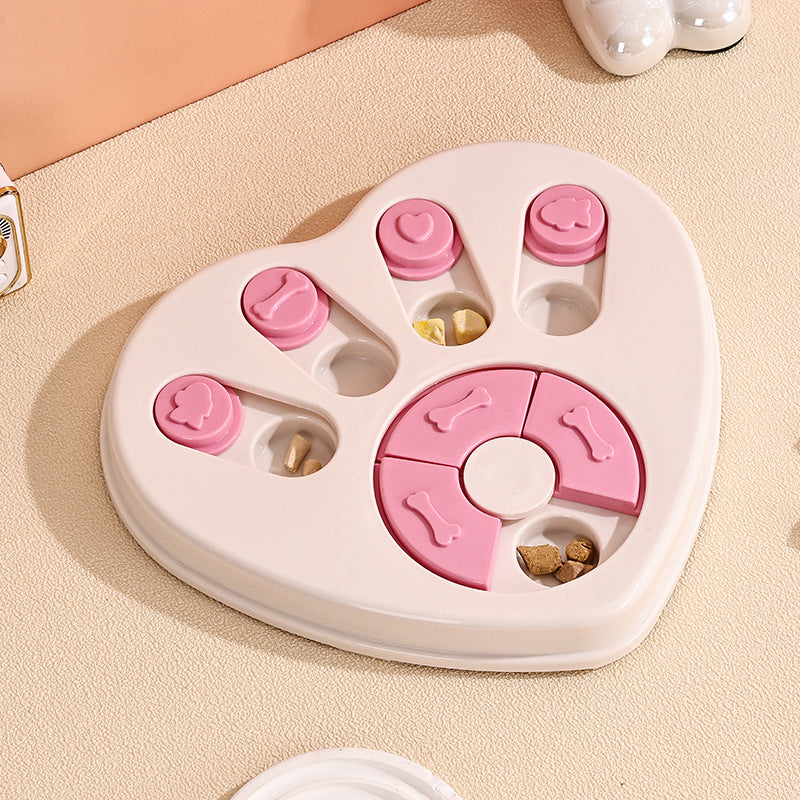 Interactive Slow Feeder Dog Bowl - Puzzle Toy for Pets - V.I.P Digital Presence