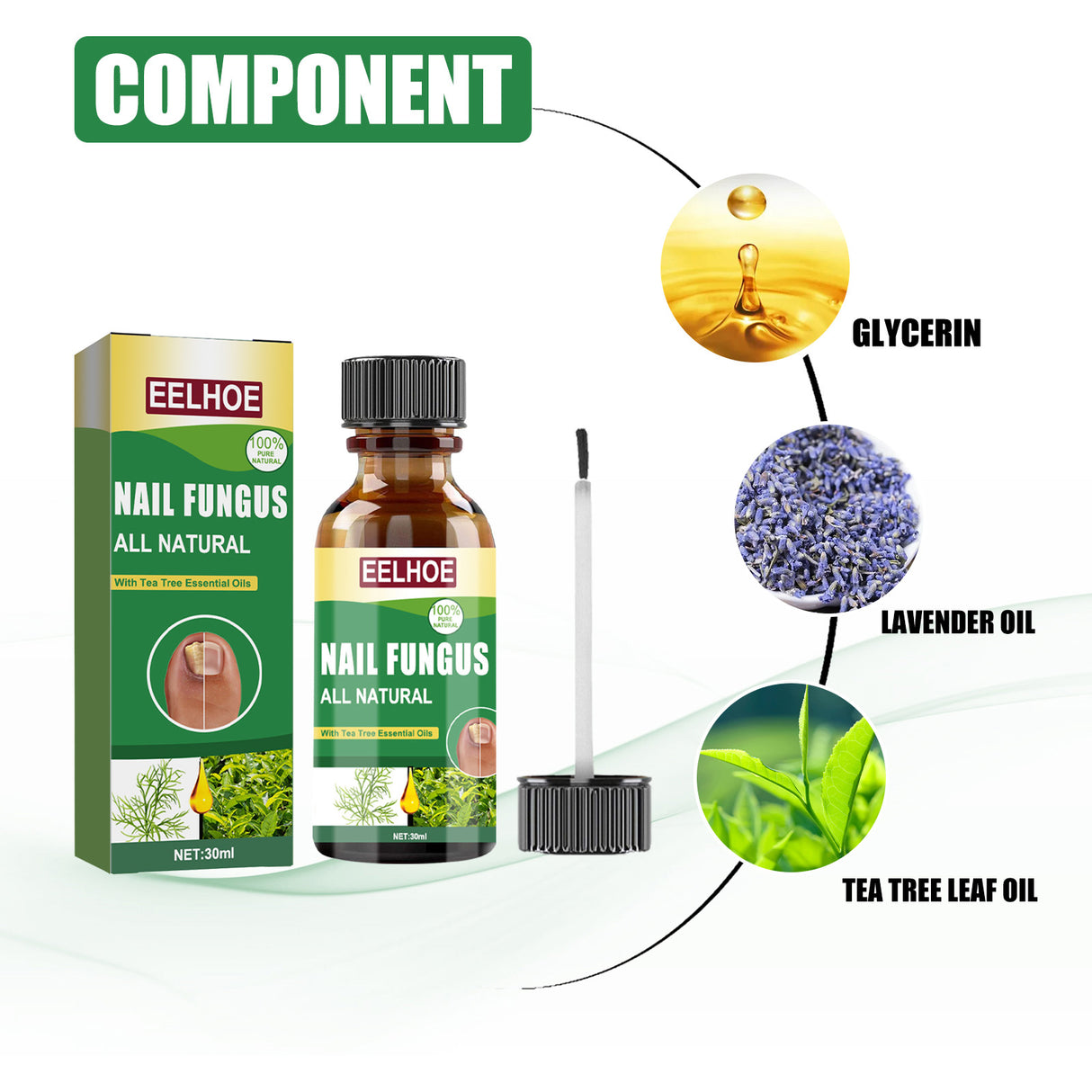 Nail Repair Solution Tea Tree Oil Essence Gentle Nourishing Manicure Cleansing Soft Nail Care Solution - V.I.P Digital Presence