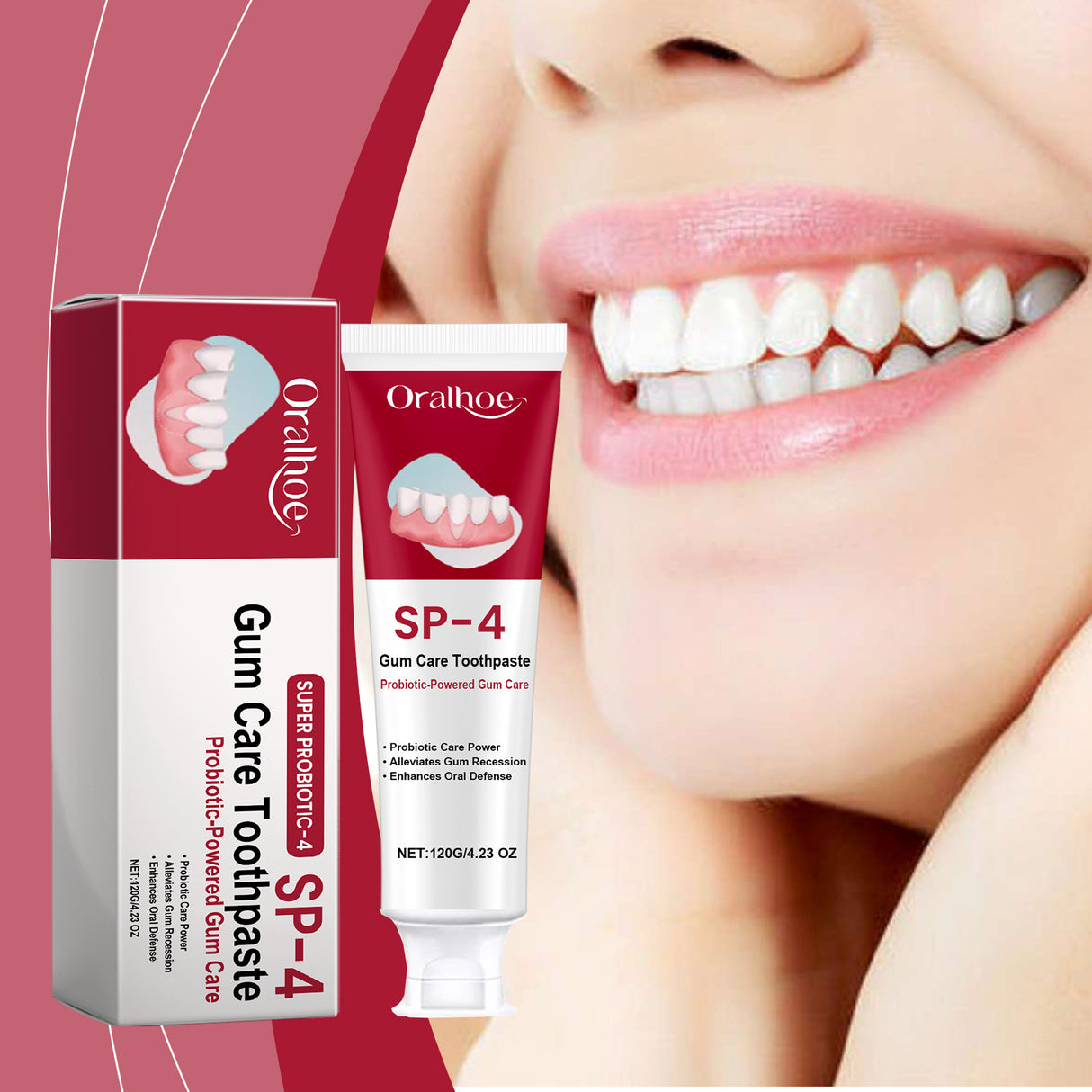 Gum Care Toothpaste Gently Brightening Teeth, Cleaning Yellow Stains And Improving Tooth Enamel - V.I.P Digital Presence