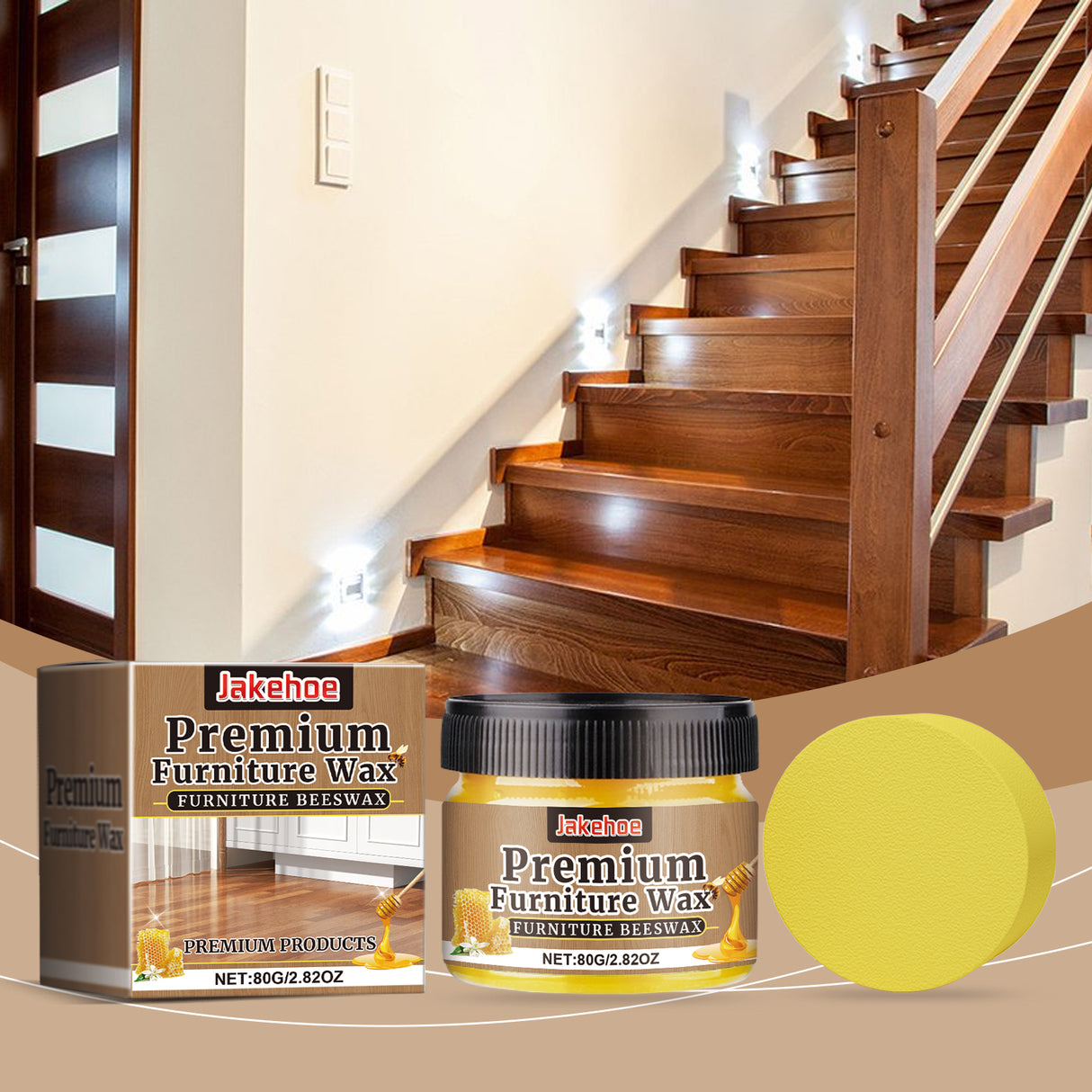 Furniture Care Beeswax Indoor Wood Table And Chair Furniture Shine Polishing Care Multi-Purpose Maintenance Wax - V.I.P Digital Presence