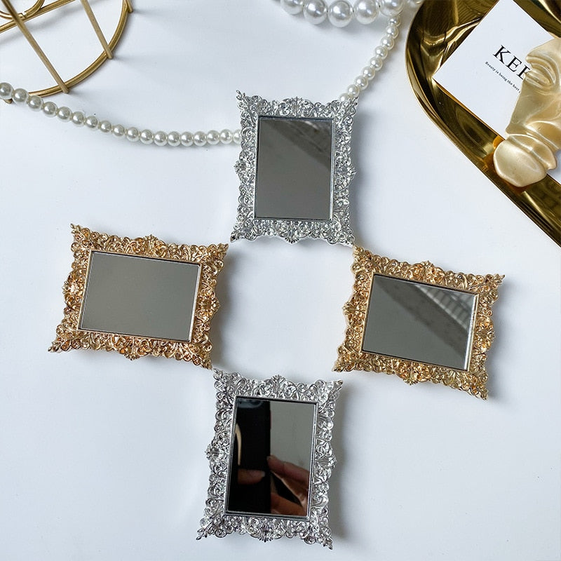 Ins Pattern Mirror Grip Tok Plating Mobile Phone Holder Extension Bracket Suitable for IPhone Samsung Mobile Phone Accessories - V.I.P Digital Presence