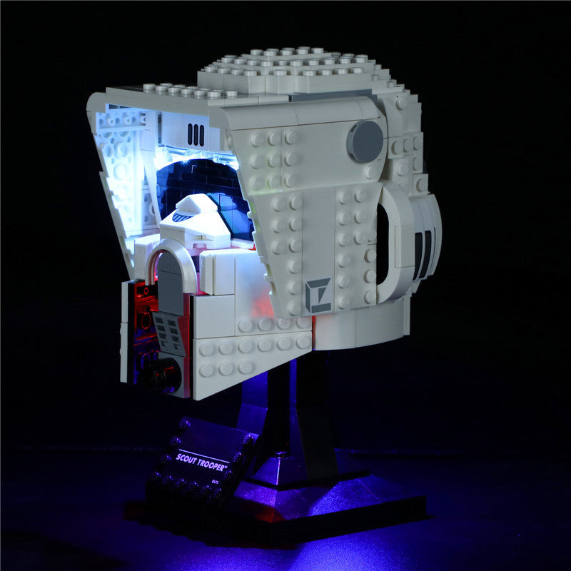 YEABRICKS is compatible with LEGO Star Wars 75305 Scout Helmet LED Lighting Building Blocks Assembly Lights - V.I.P Digital Presence