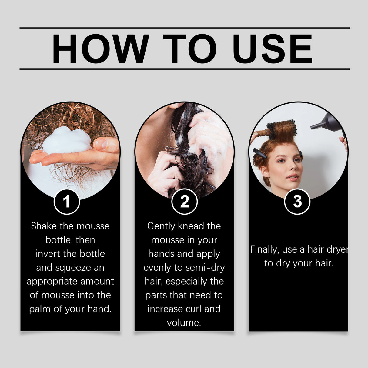 Volumizing Curls Styling Mousse Hair Styling Wax Foam Curls Moisturizing Treatment Mousse - V.I.P Digital Presence