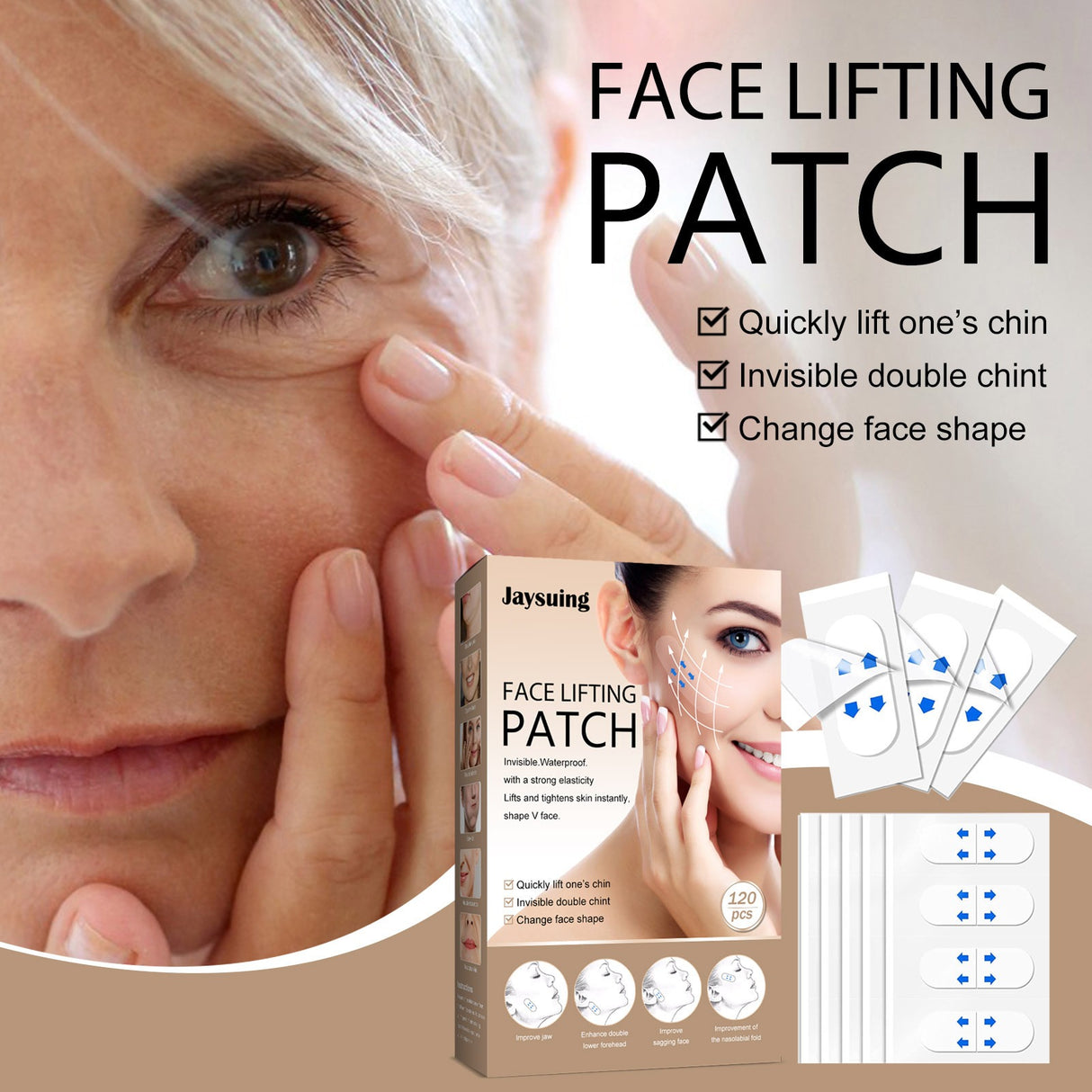 Invisible Face Lift Stickers Lift And Tighten The Chin To Reduce Fine Lines And Shape The V-Shaped Face Stickers - V.I.P Digital Presence