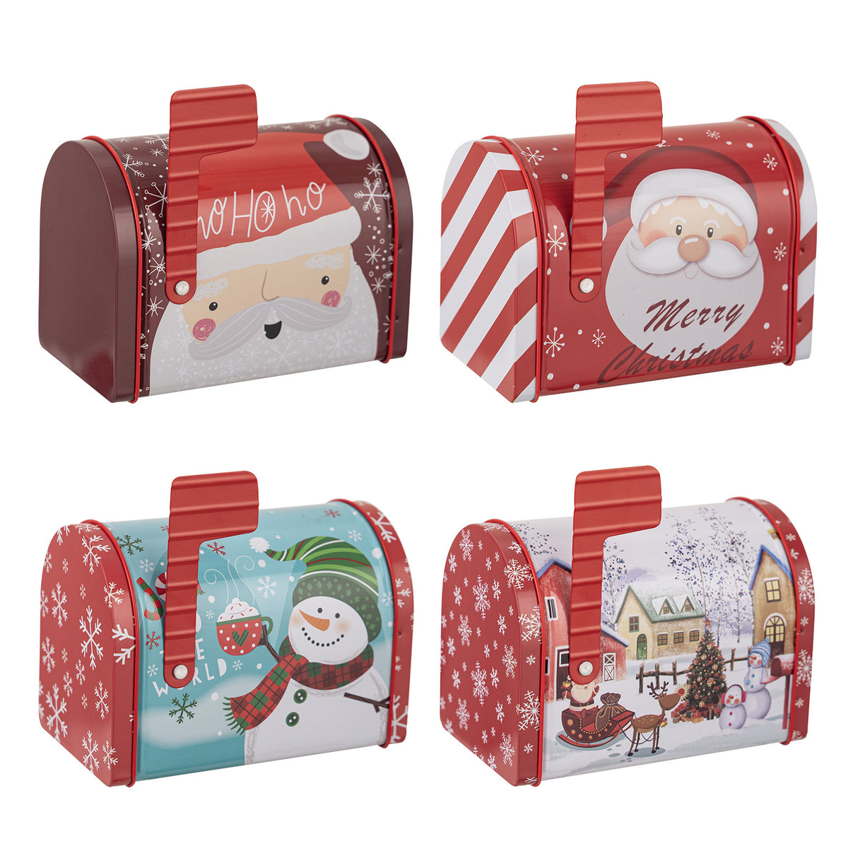 New Christmas decoration products, Christmas mailbox, tin box, gift box, candy box, gift box, ornament - V.I.P Digital Presence