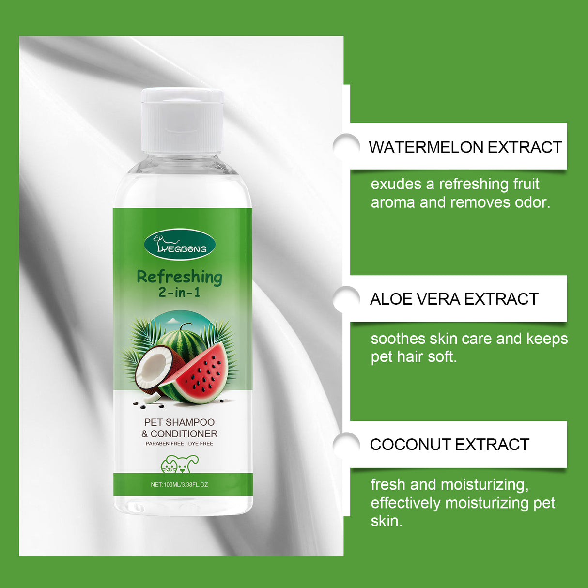 Pet Wash & Care 2-In-1 Dog & Cat Stay Fragrant Body Wash Pet Hair Cleaning Body Wash - V.I.P Digital Presence