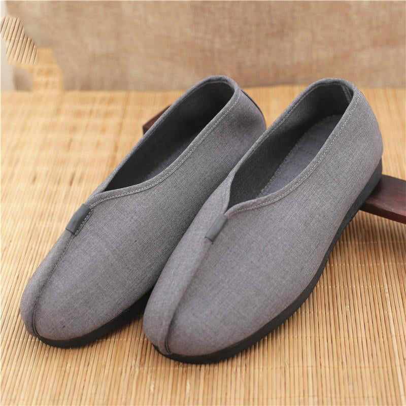 Monk Shoes Single Shoes Arhat Shoes Men's Cloth Top Cotton Shoes Monk Light soled Meditation Shoes - V.I.P Digital Presence